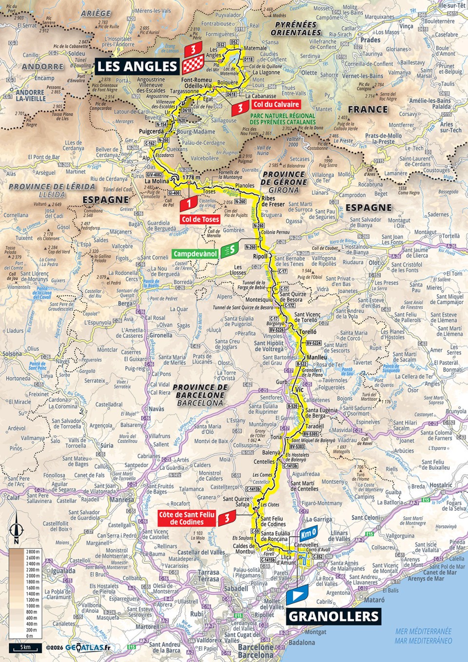 Tour de France 2026 etappe 3